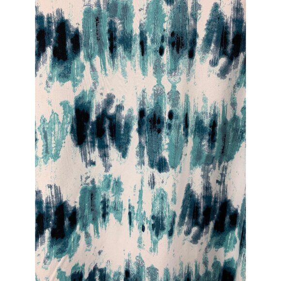 AnyBody Watercolor Print Sleeveless Tank & Cropped Pants Lounge Set S - Picture 5 of 9